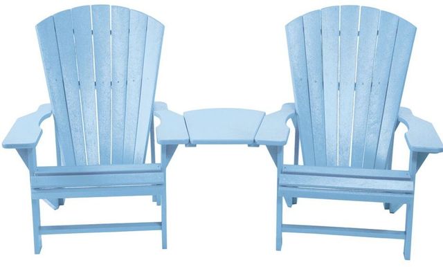 C.R. Plastics Sky Blue Arm Table-2