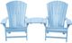 C.R. Plastics Sky Blue Arm Table-2