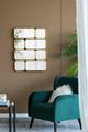 A & B Home Keeley Gold Wall Mirror-4