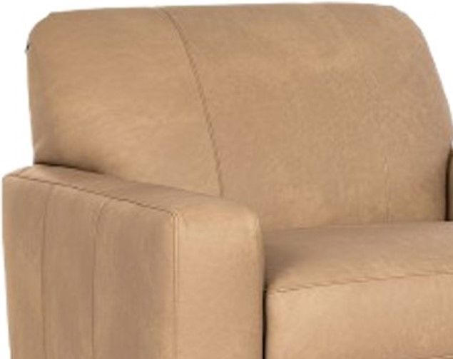 Smith Brothers Customizable 273 Leather Chair-1