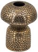A & B Home Antique Gold Textured Mushroom Flower Vase-1