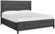 Magnussen Home® Merrifield Merino Pearl/Raisin Black Queen Panel Storage Bed-0