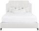 Fairfield® Bespoke Bed Mica Scallop 66" Biscuit Tufted King Upholstered Panel Bed-0