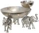 StyleCraft Silver Round Chip and Dip Bowl-0