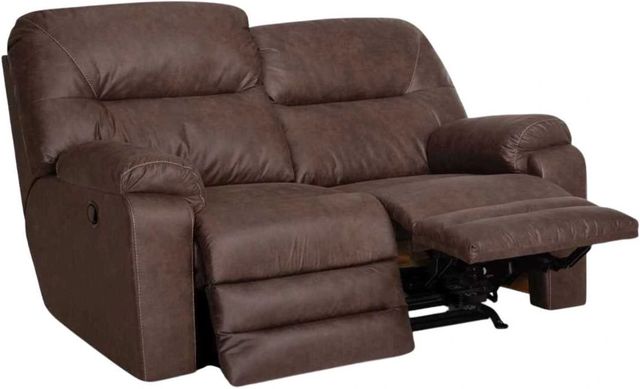 Franklin™ Holden Osbourne Walnut Manual Rocking Reclining Loveseat-1