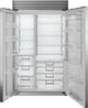 Sub-Zero® Classic Series 28.2 Cu. Ft. Stainless Steel Built In Side-by-Side Refrigerator-1
