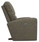 La-Z-Boy® Sherman Charcoal Power Rocking Recliner-3