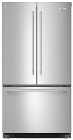 Maytag® 36 in 25.0 Cu. Ft. Fingerprint Resistant Stainless Steel French Door Refrigerator