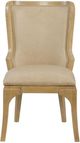 Bernards Tapestry Beige Upholstered Side Chair-2