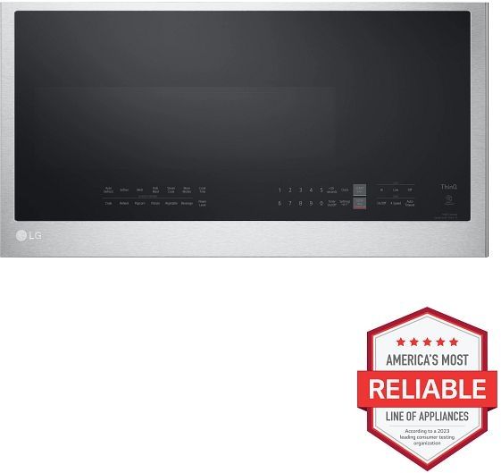LG 2.0 Cu. Ft. PrintProof®  Stainless Steel Over The Range Microwave-1