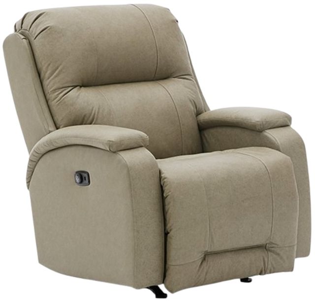Best® Home Furnishings Customizable Maverly Leather Power Rocker Recliner with Heat, Massage and Head Tilt-0