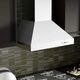 ZLINE 36" Stainless Steel Ducted Wall Mount Range Hood with Dual Remote Blower-4