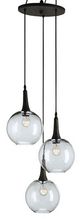 Currey & Company Beckett Emery Rust Trio Pendant-0