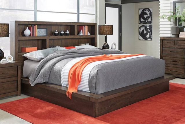 aspenhome® Modern Loft Brownstone California King Bed-2