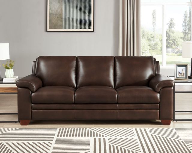 Hydeline® Magnum Chestnut Brown Sofa-2