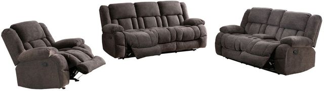 Mazin Furniture Presley Grey Upholstered Rocker Recliner-3