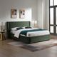 ACME Furniture Cheryl Dark Green Queen Panel Bed-1