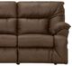 Franklin™ Henson Commodore Cocoa Reclining Sofa with Drop Down Table-1