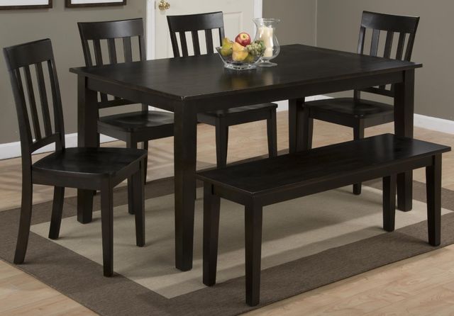 Jofran Inc.Simplicity 6-Piece Espresso Dining Set-0