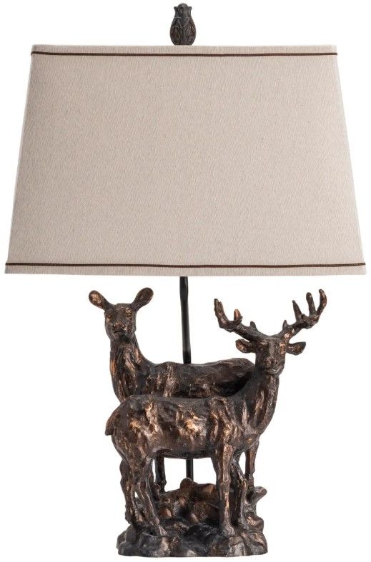 Crestview Collection First Glance Bronze Table Lamp-2