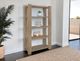 International Furniture Direct Luma Sand Brown Bookcase-1