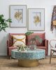 A & B Home 2-Piece Gold/White Botanical Wall Art Set-4