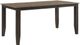 Intercon Beacon Walnut Counter Dining Table with Charcoal Base-0