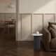 Renwil® Alessio Natural Side Table with Walnut Base-1