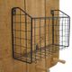 A & B Home 2-Piece Brown Wall Basket Set-2
