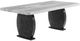 Global Furniture USA D2502 5-Piece Black/Gray Dining Set-2
