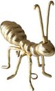 A & B Home Gold Aluminum Ant Decorative Statute-0