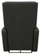 La-Z-Boy® Lennon Charcoal Leather Power Wall Recliner with Headrest and Lumbar-3