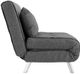 A & B Home Charcoal Gray Sofa Bed-3