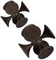 Uttermost® Balanced Harmony 2-Piece Dark Walnut Sculpture Set-4