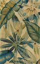 KAS Rugs Sparta Ivory/Teal Nassau 5'x8' Rug-0