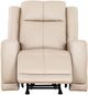 Primo™ International Igor Taupe Upholstered Manual Rocker Recliner Chair with Padded Arms-2
