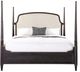 Hooker® Furniture Americana Jude/Molasses Queen Upholstered Poster Bed-2