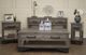 International Furniture Direct Loft Brown Grayish Brown Chair Side Table-2