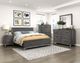 Homelegance® Zephyr Antique Silver/Brownish Gray Nightstand-1