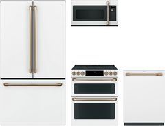 Café™ 4 Piece Matte White Kitchen Package