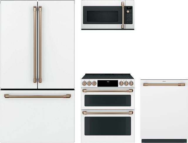 Café™ 4 Piece Matte White Kitchen Package-0