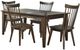 Liberty Furniture Midland Falls 5-Piece Rustic Brown Dining Set-0