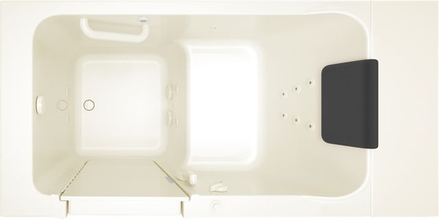 American Standard Luxury Series Linen Alcove Walk-In Whirlpool Bathtub-1