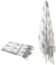 A & B Home Gray/White Throw Blanket-0