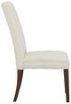 Fairfield® Customizable Entree Dining Straight Tall Back Armless Stack Chair with Tobacco Legs-3