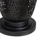Crestview Collection Verity 2-Piece Black Table Lamp Set-4