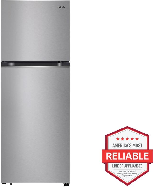 LG 11.1 Cu. Ft. Stainless Steel Look Counter Depth Top Freezer Refrigerator-3