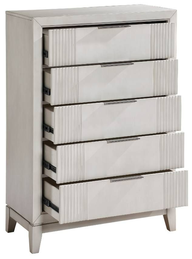 Homelegance Florence Antique White Chest-3