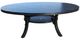 CabanaCoast® Customizable Monaco Aluminum 72" Outdoor Round Dining Table-0