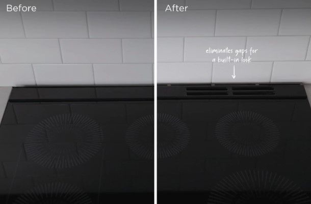 Frigidaire® Black Stainless Steel Filler Trim-2